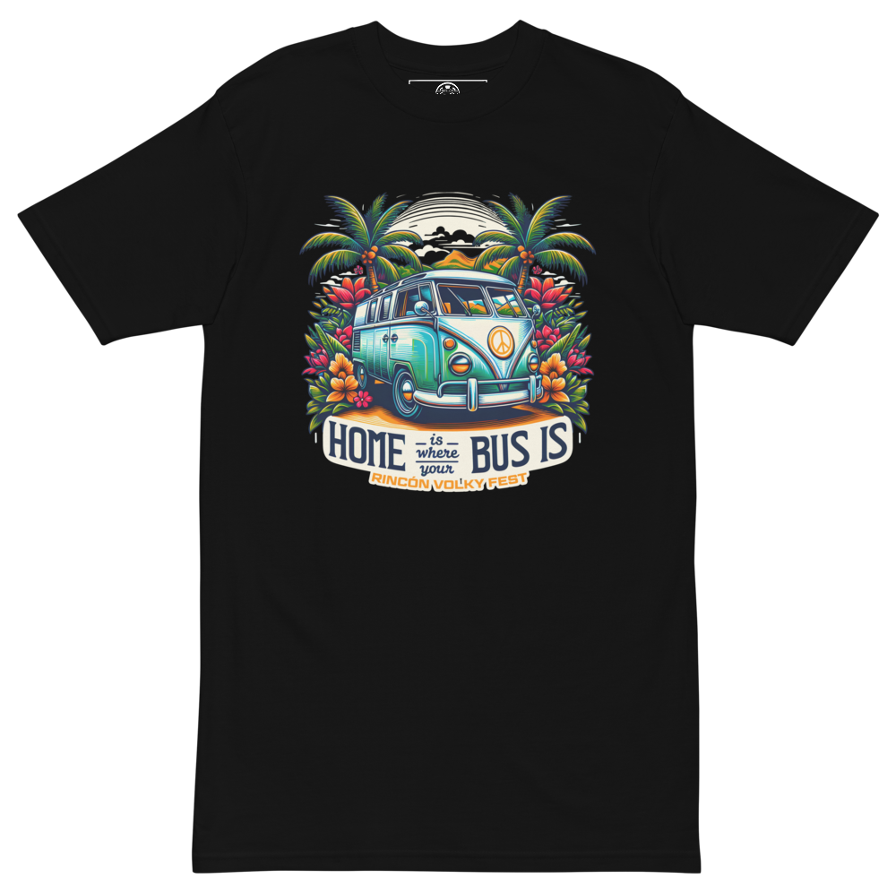 🏕🚌HOME IS WHERE YOUR BUS IS🏝 / Volky Men’s premium heavyweight tee