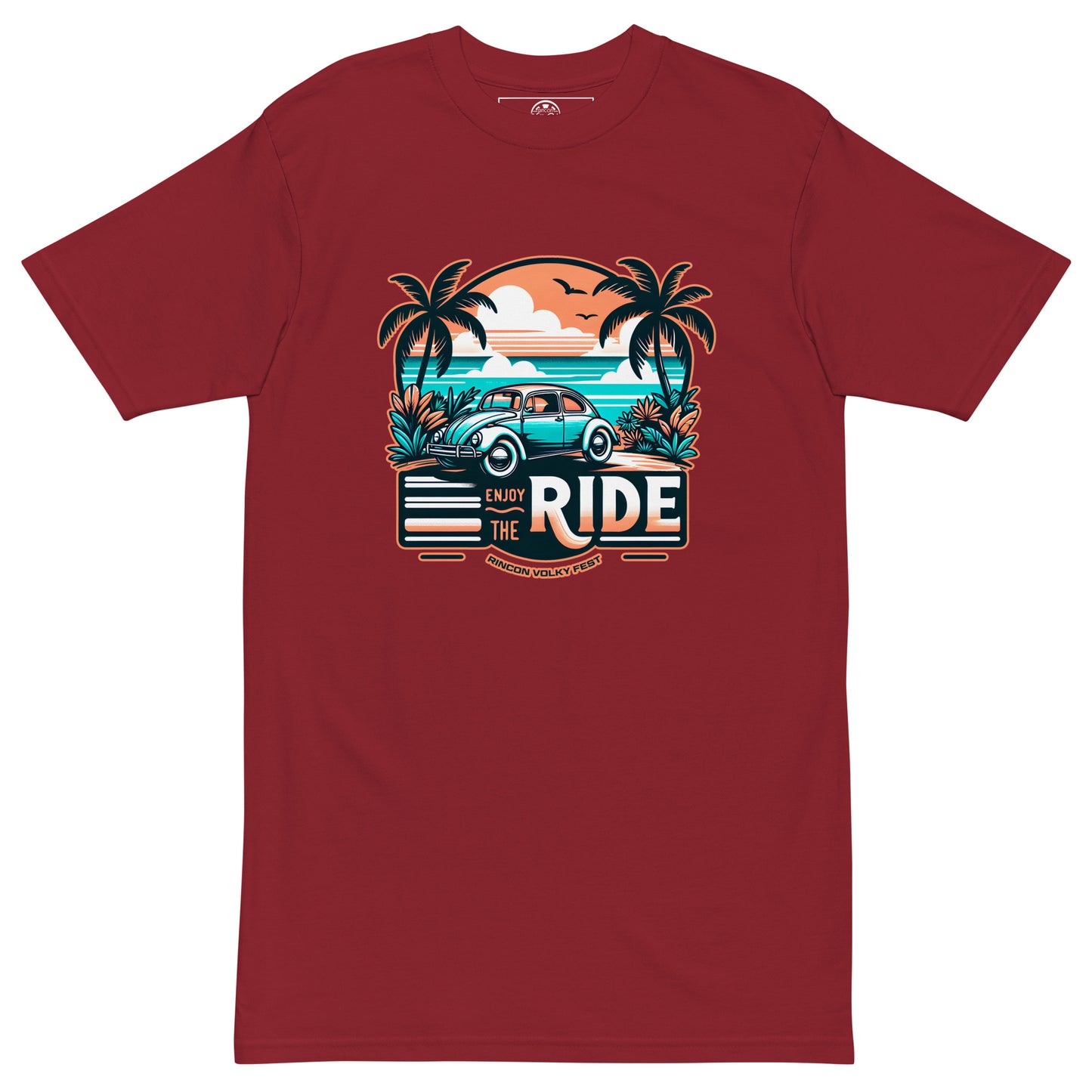 🏝ENJOY YOUR RIDE🚙 / Volky Men’s premium heavyweight tee