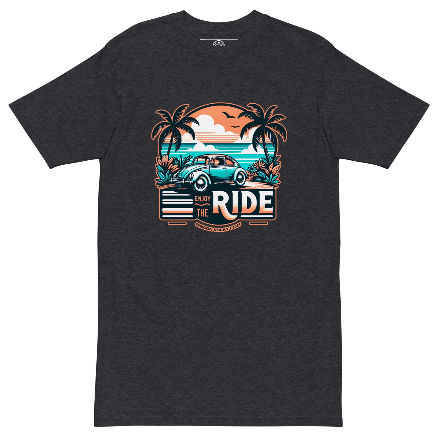 🏝ENJOY YOUR RIDE🚙 / Volky Men’s premium heavyweight tee