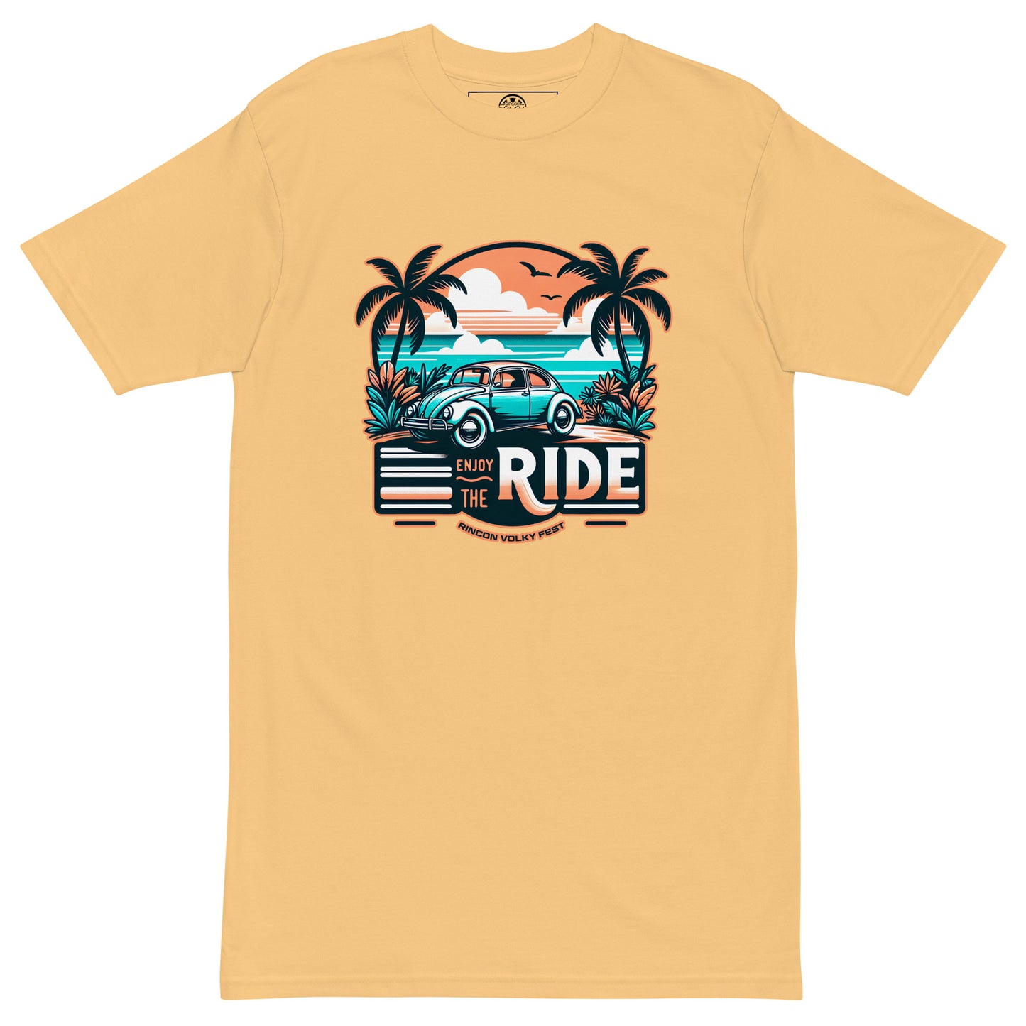🏝ENJOY YOUR RIDE🚙 / Volky Men’s premium heavyweight tee