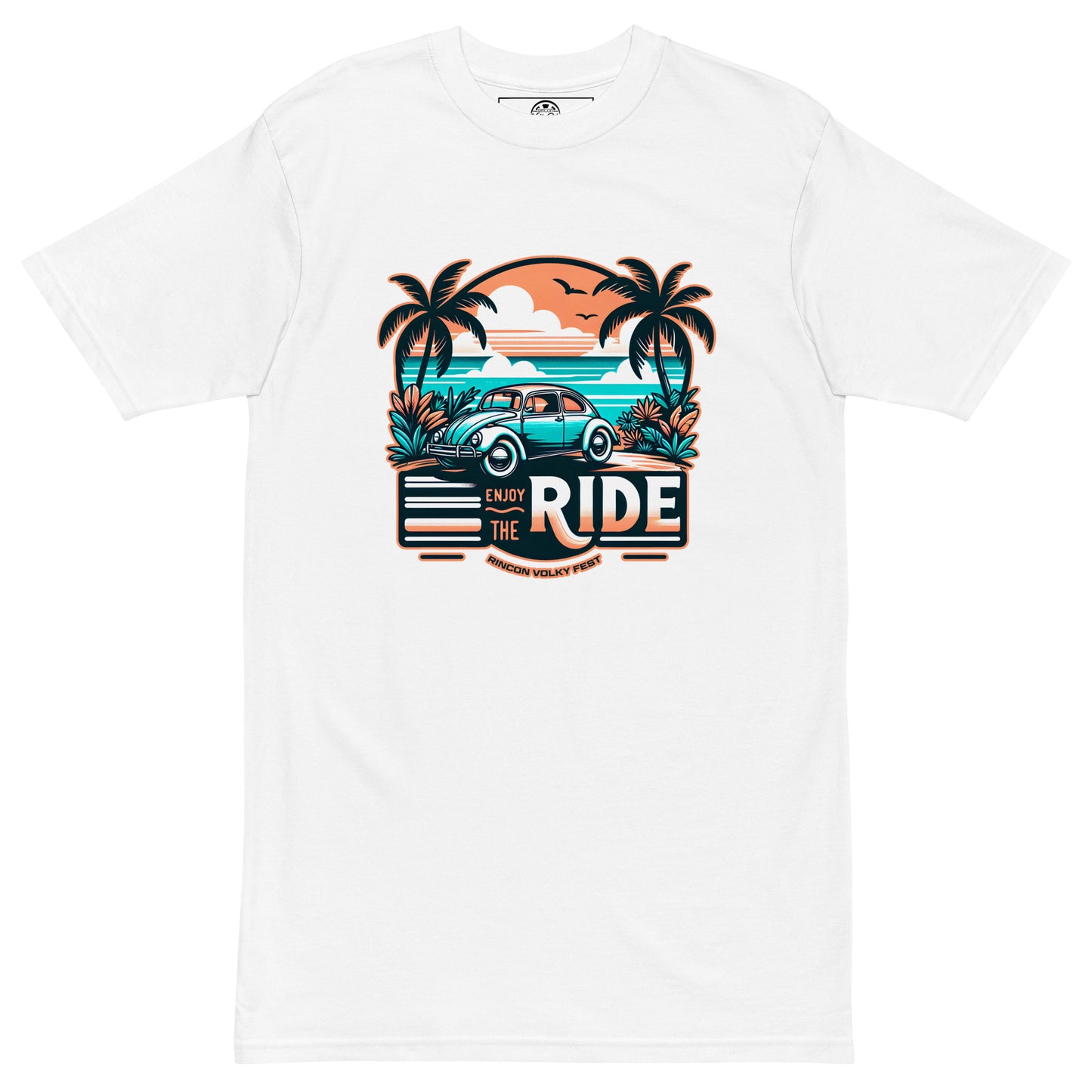 🏝ENJOY YOUR RIDE🚙 / Volky Men’s premium heavyweight tee
