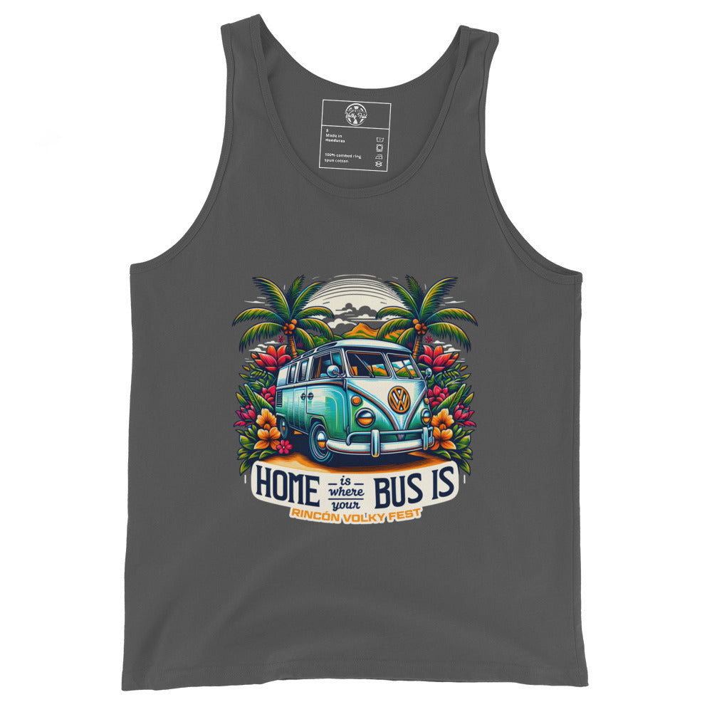 🏕🚌HOME IS WHERE YOUR BUS IS🏝 / Volky Men's Tank Top