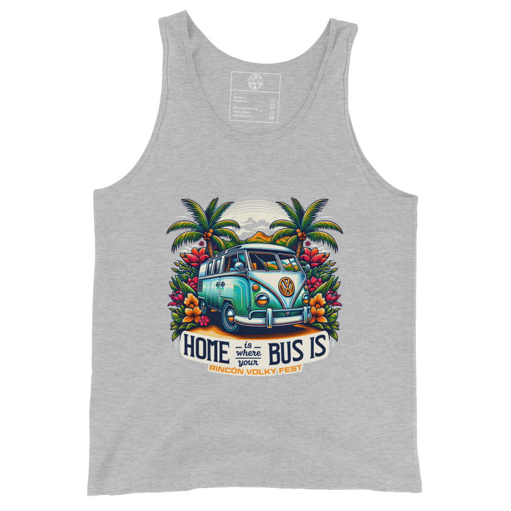🏕🚌HOME IS WHERE YOUR BUS IS🏝 / Volky Men's Tank Top