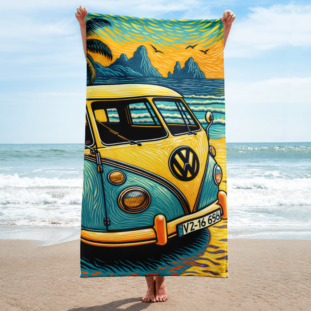 🌅SUNSET DRIVE TOWEL🚌