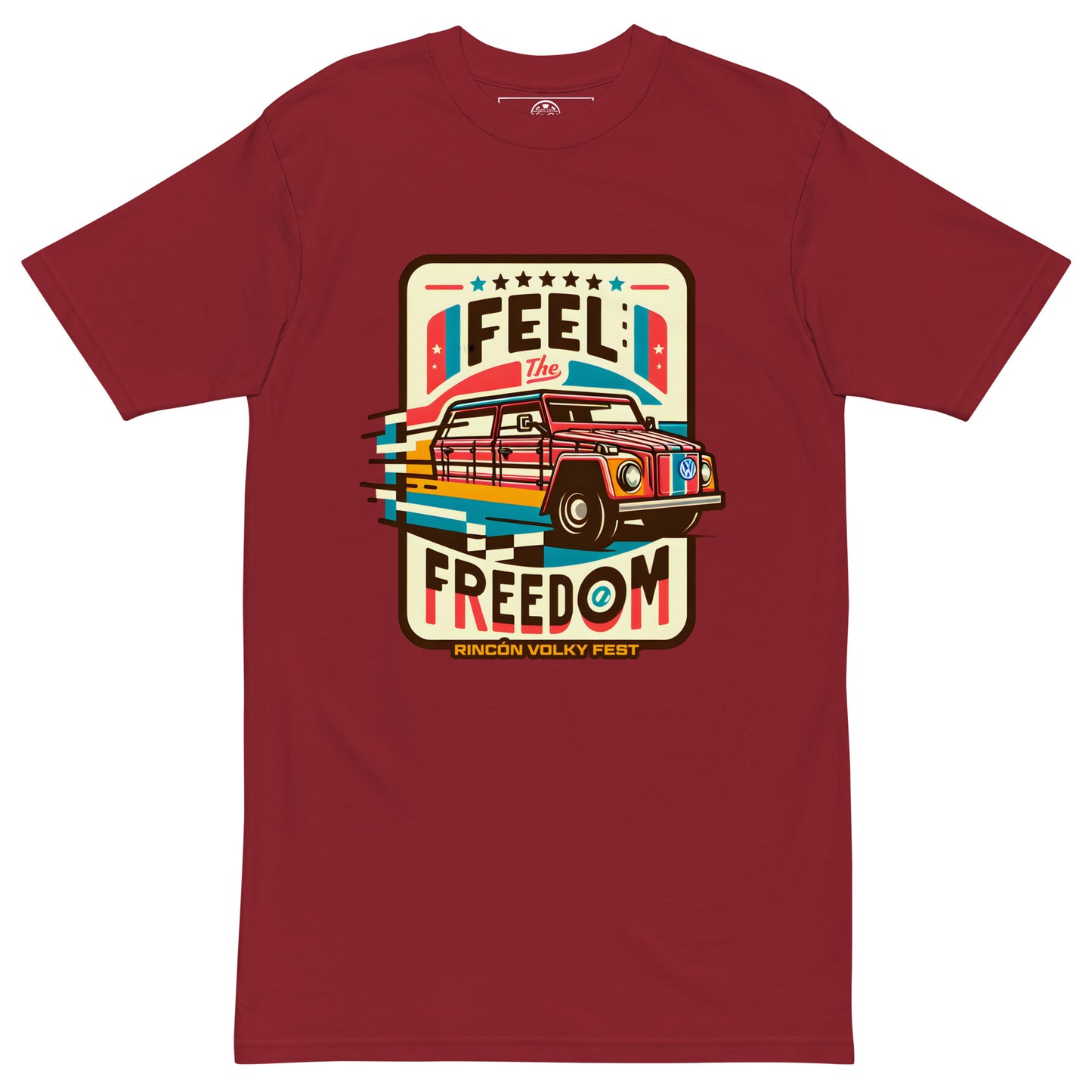 ✨FEEL THE FREEDOM🚗 / Volky Men’s premium heavyweight tee