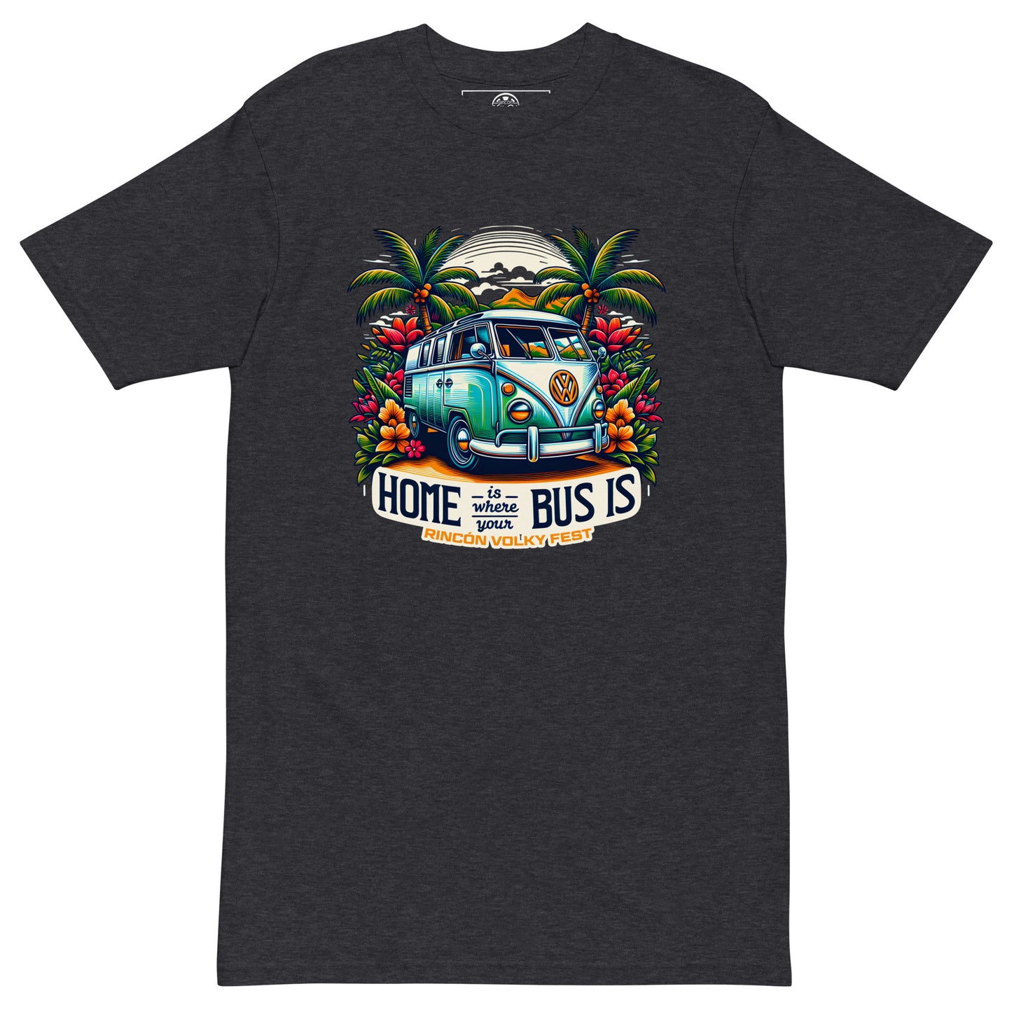 🏕🚌HOME IS WHERE YOUR BUS IS🏝 / Volky Men’s premium heavyweight tee