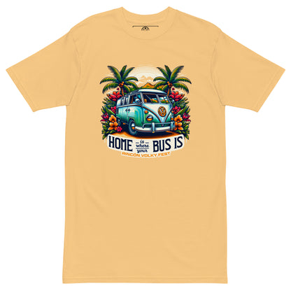 🏕🚌HOME IS WHERE YOUR BUS IS🏝 / Volky Men’s premium heavyweight tee