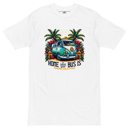 🏕🚌HOME IS WHERE YOUR BUS IS🏝 / Volky Men’s premium heavyweight tee