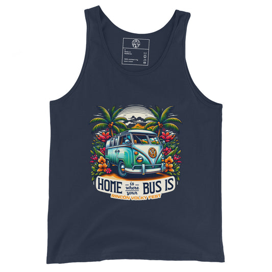 🏕🚌HOME IS WHERE YOUR BUS IS🏝 / Volky Men's Tank Top