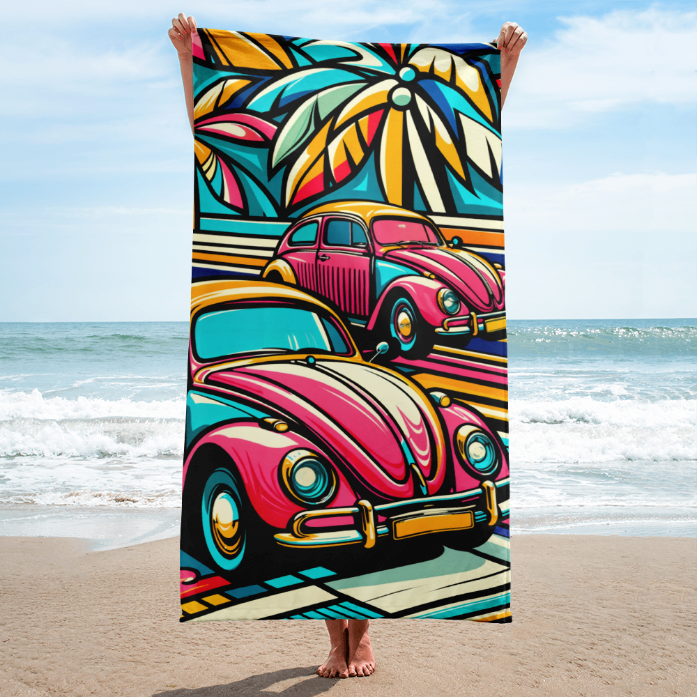 🚘POP BEETLE PARADISE TOWEL🏝