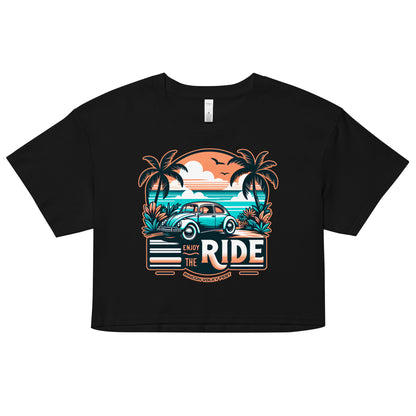 🚘ENJOY THE RIDE🌅 Crop Top para Damas