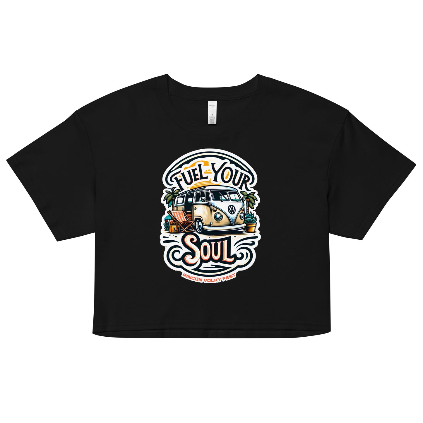 🌺FUEL YOUR SOUL🏖 Crop Top para Damas