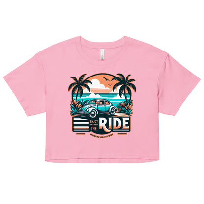 🚘ENJOY THE RIDE🌅 Crop Top para Damas