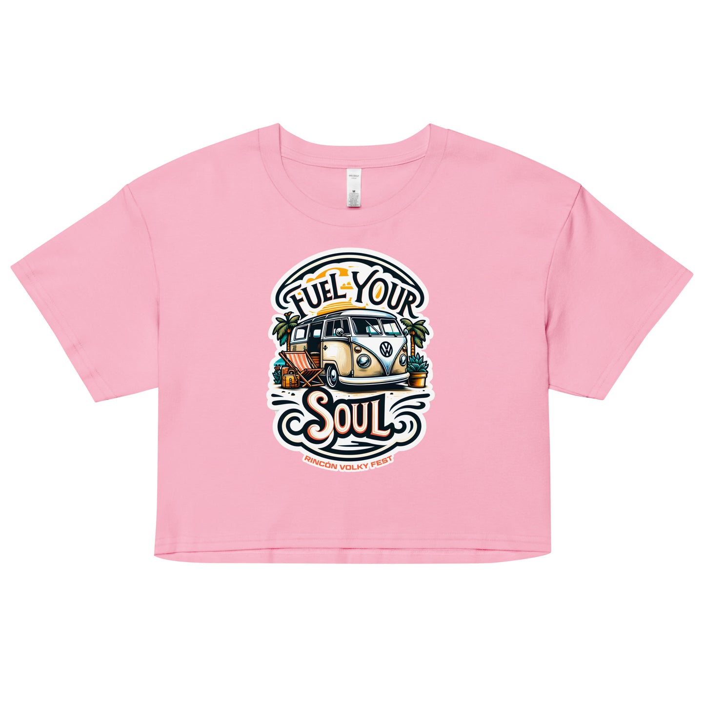 🌺FUEL YOUR SOUL🏖 Crop Top para Damas