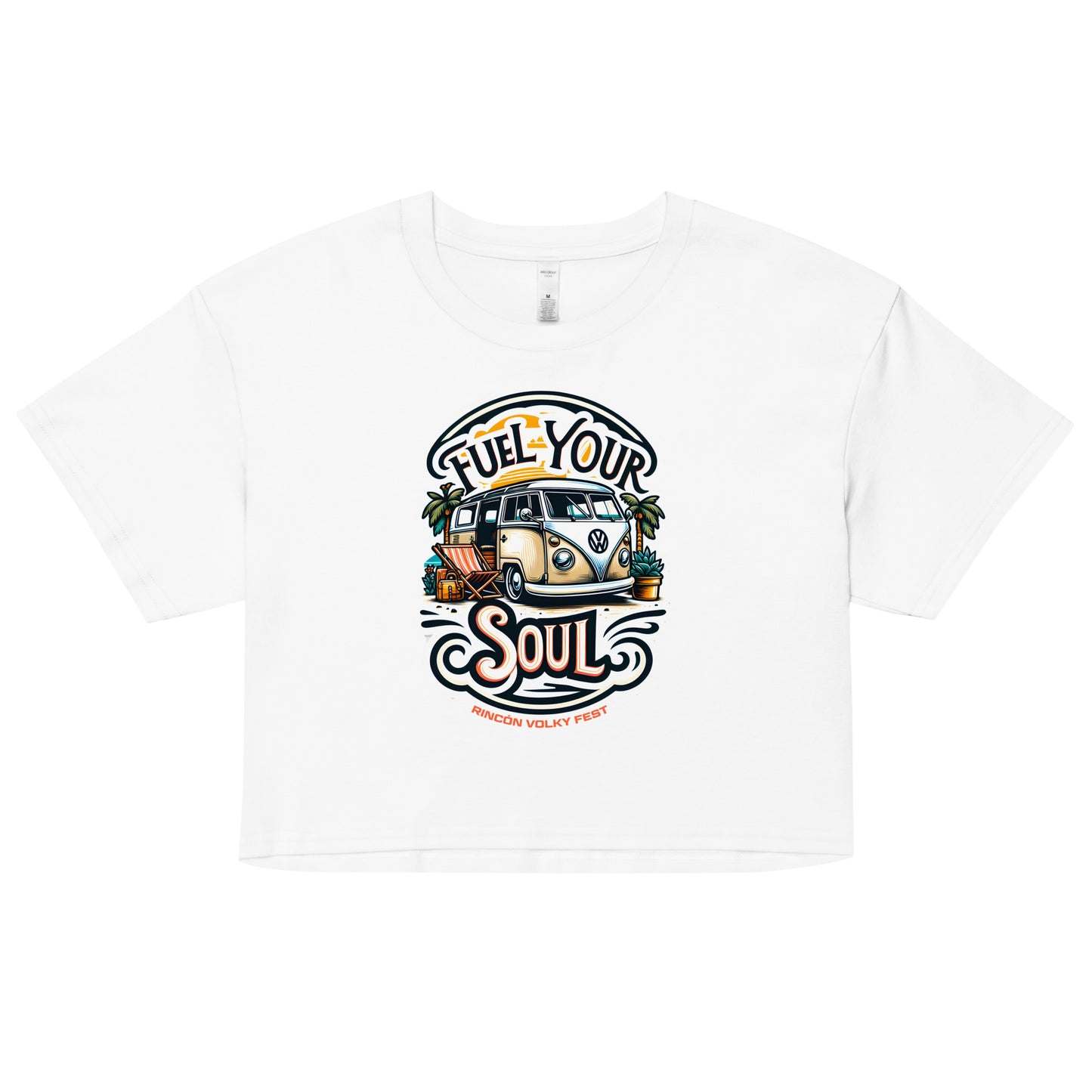 🌺FUEL YOUR SOUL🏖 Crop Top para Damas